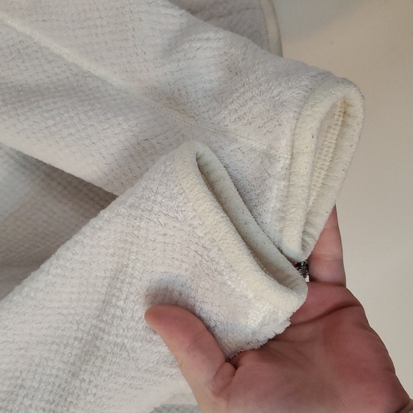 Patagonia Re-Tool Snap-T Fleece Pullover Raw Linen White Womens Extra Small - Picture 9 of 15